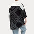 Patchwork Shirt Bandana Floral Graphic Oversized Shirt